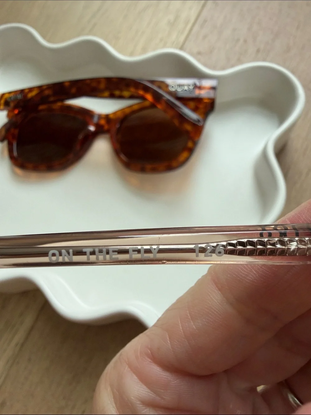 Quay Australia Tortoiseshell and Clear Sunglasses Duo